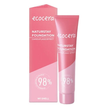Naturstay Foundation Natural Concealing Foundation W1 Shell 30ml