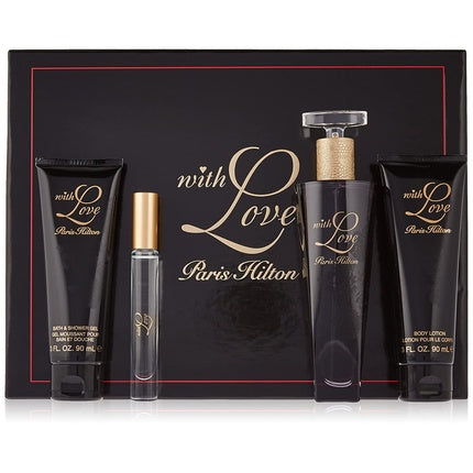 Paris Hilton with Love Women 4 Piece Gift Set - Pack of 4