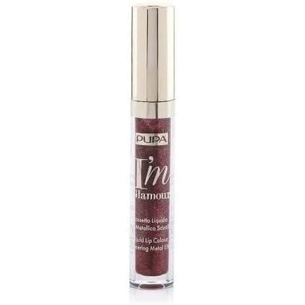 Pupa Milano I'M Glamour Liquid Lipstick No.006 Cyclamen Violet Metallized 2.7ml