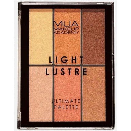 MUA Light Lustre Ultimate Blush Bronze Highlight Palette 30g