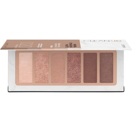 Catrice Clean ID Mineral Eyeshadow Palette 6 Nude Shades Vegan 6g