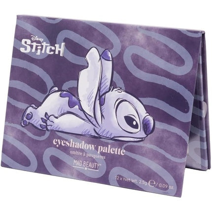 Mad Beauty Disney Stitch Denim Eyeshadow Palette