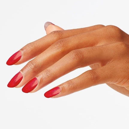 Opi Infinite Shine Nail Polish Long Wear Lacquer ISLD55 Pearl Red 15ml