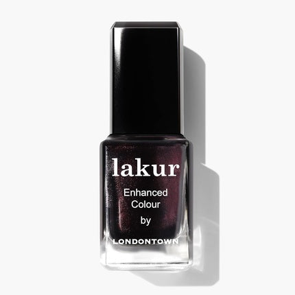 Londontown Pinot Noir Shimmery Nail Polish Spilled Wine Vegan Chip