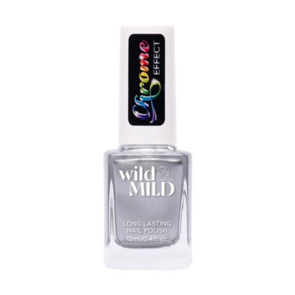 Wild & Mild Chrome Effect Nail Polish Angel Delight 12ml