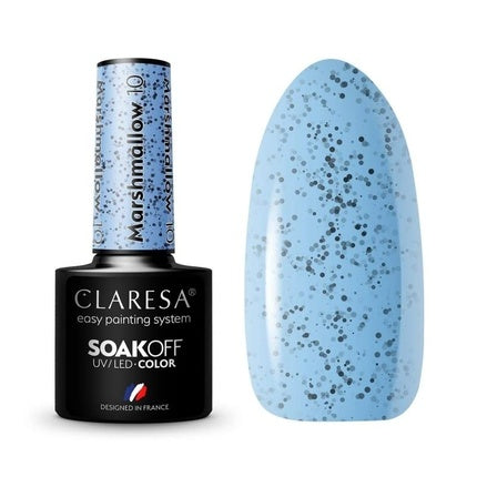Claresa Soak Off Uv/Led Marshmallow Hybrid Nail Polish 10 5g