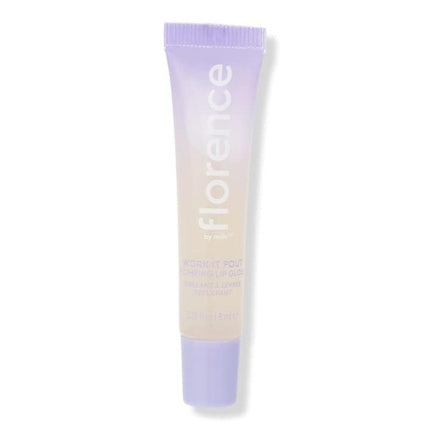 Florence by Mills Work It Pout Plumping Lip Gloss Sunny Hunny 0.27oz/8ml - Champagne