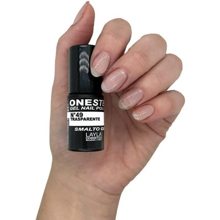 Layla Cosmetics One Step Gel Nail Polish Clear 0.005L