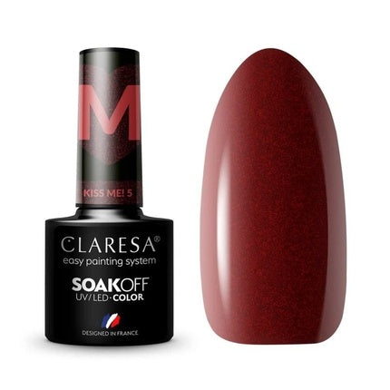 Kiss Me! UV Nail Polish 5ml Claresa - Pack of 5