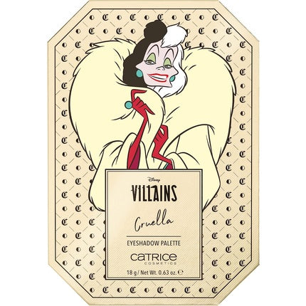 Catrice Disney Villains Cruella Eyeshadow Palette 18 Colors Long-Lasting Vegan