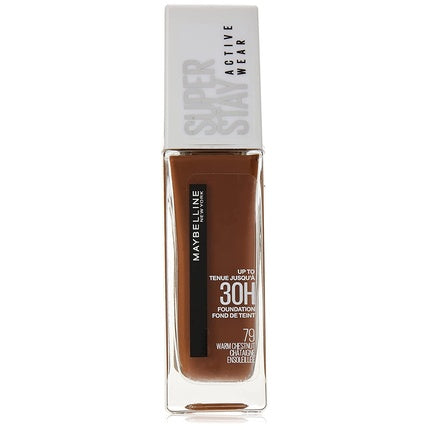 Maybelline SuperStay 30H Active Wear Foundation 30ml 79 Warm Chestnut