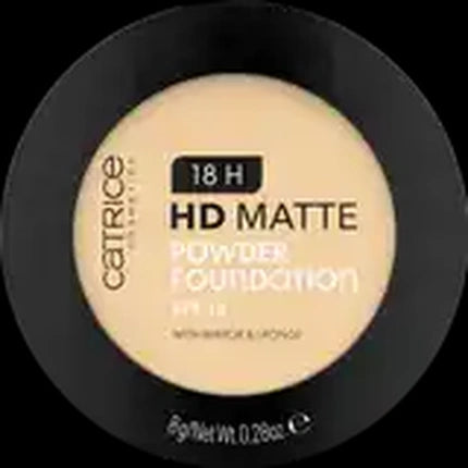 Catrice Foundation 18h Hd Matte 010w Spf 15 8 G