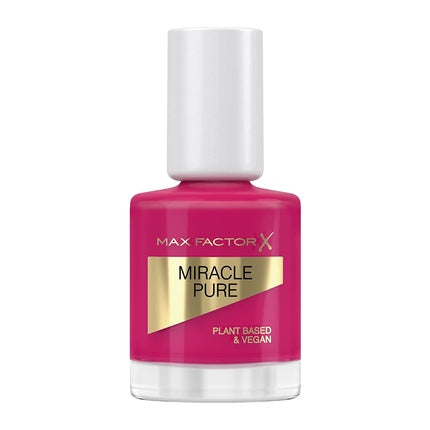 Max Factor Miracle Pure Nail Polish Vegan 265 Fiery Fuchsia 12mL