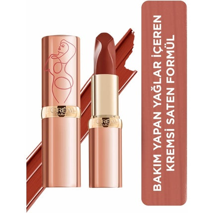 L'Oréal Paris Color Riche Satin Smooth Lipstick Moisturizing Pure Pigment Lip Color with Omega 3 and Vitamin E 182 Extreme 1 Count