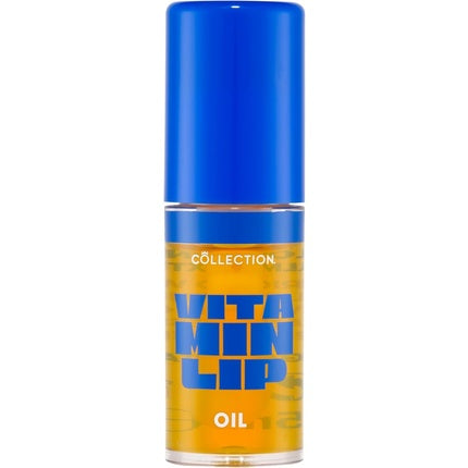 Collection Cosmetics Vitamin Lip Oil Moisturizing High Shine Lip Oil with Vitamin C Orange Scent 5ml