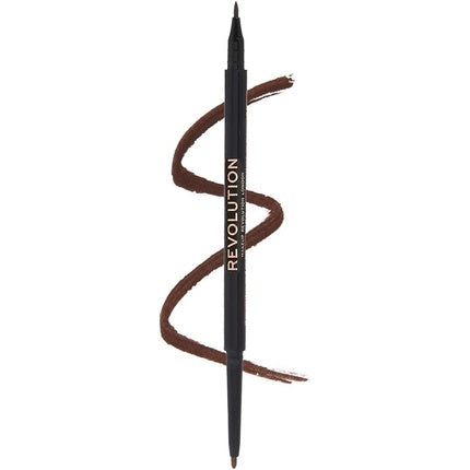 Makeup Revolution Felt &amp; Kohl Eyeliner Brown