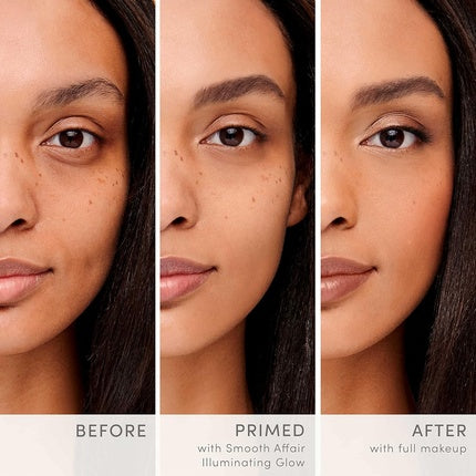 Jane Iredale Smooth Affair Facial Primer &amp; Brightener Minimizes Appearance of Pores and Lines Illuminating Glow Mattifying and Brightening Primer