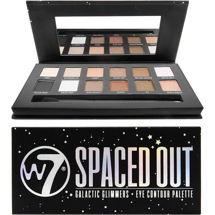 W7 Spaced Out Galactic Glimmers Eye Contour Palette 9.6g