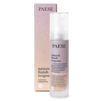 Nanorevit Natural Finish Longwear Everyday Foundation Long-Lasting