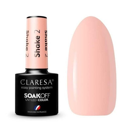 Claresa Soak Off Uv/Led Shake Hybrid Nail Polish 2 5g