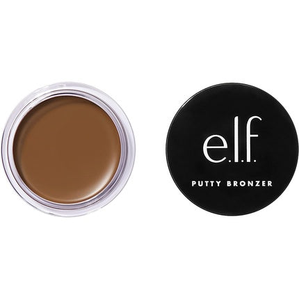 elf Cosmetics Putty Bronzer Creamy Highly Pigmented Formula Infused with Argan Oil and Vitamin E Bronzed Belle 0.35 oz