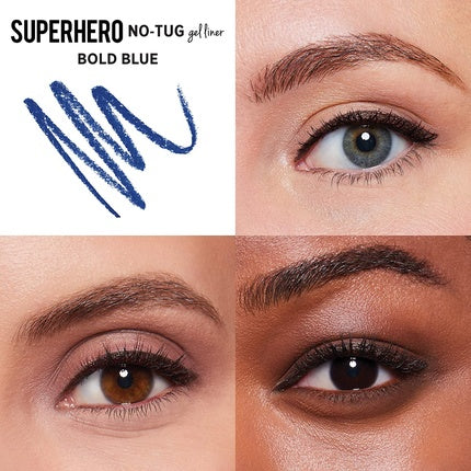IT Cosmetics Superhero No-Tug Gel Eyeliner Bold Blue Waterproof Blendable Formula 0.042oz
