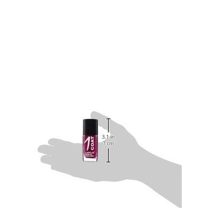 Layla Cosmetics 1 Coat Nail Polish N.23 Cranberry