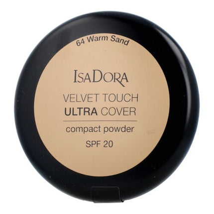 IsaDora Velvet Ultra Cover Compact Powder SPF 20 7.5g 64 Warm Sand