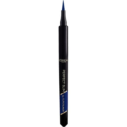 L'Oreal Paris Perfect Slim Liquid Eyeliner Superliner Smudge-proof Water-resistant Intense Matte Colour Navy