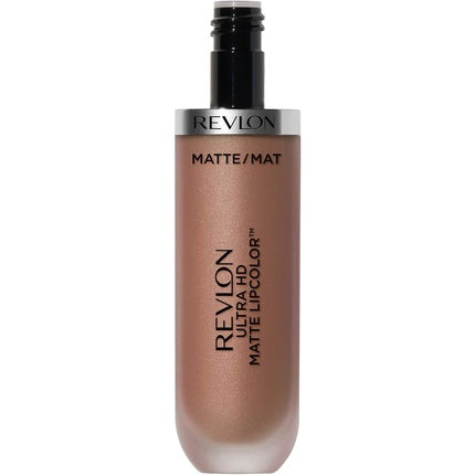 Revlon Ultra HD Matte Lipcolor Velvety Lightweight Matte Liquid Lipstick in Nude Brown Seduction 6g