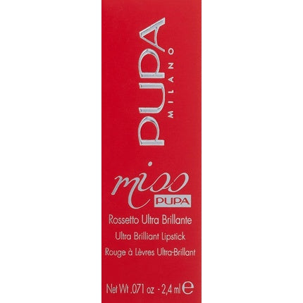 PUPA Milano Miss PUPA Ultra Brilliant Lipstick 2.4ml Red Scarlet Surprise