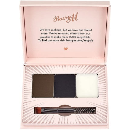 Barry M Fill and Shape Brow Kit 1.2g Shade Dark
