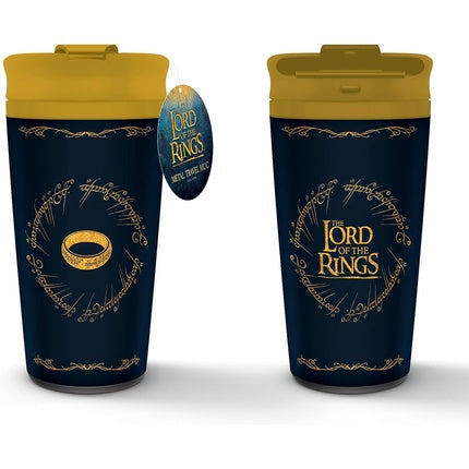 Pyramid International Lord of the Rings Travel Coffee Mug The Ring Design 16oz
