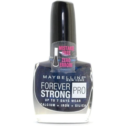 Gemey Maybelline Forever Strong Pro 650 Midnight Blue Nail Polish 10ml