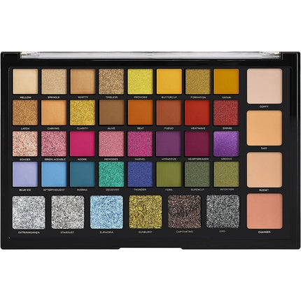Profusion Cosmetics Kaleidoscope 42 Shade Palette Bright Colors Matte and Shimmer