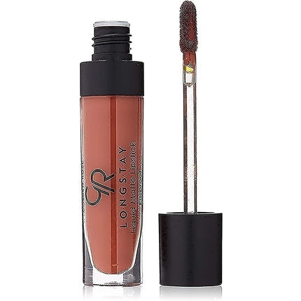Golden Rose Creamy LONGSTAY Liquid MATTE Lipstick with Vitamin E and Avocado Oil FULL COVERAGE 5.5ml - Shade 27