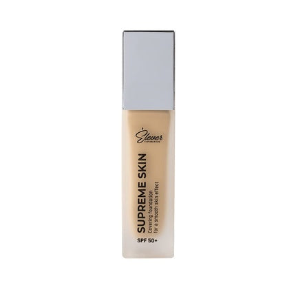 Elever Cosmetics Supreme Skin Foundation for Men and Women Perfect Complexion Flawless Skin Smooth Makeup 30ml Ivory