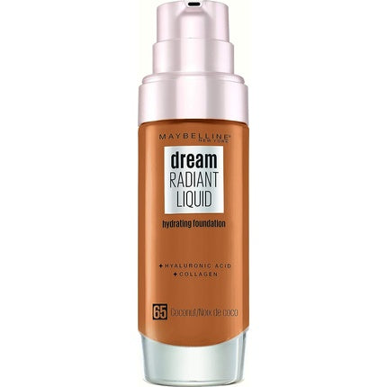 Maybelline New York Dream Radiant Liquid Make-Up Liquid Foundation No. 65 Coconut 30ml