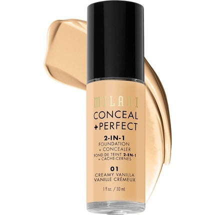 Milani Conceal + Perfect 2-In-1 Foundation + Concealer Creamy Vanilla