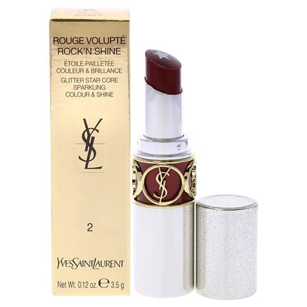 YSL Rouge Volupte Rock'n Shine 2 Wild Beige