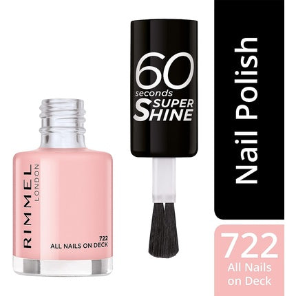 Rimmel 60 Seconds All Nails On Deck Nail Polish - Single Unit