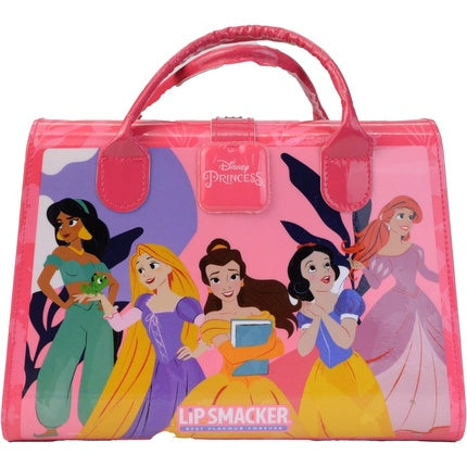 Lip Smacker Disney Princess Weekender Case All-in-One Hard Tote Bag Beauty Essentials 20+ Pieces