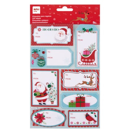 Sticker Christmas Man - 1 Sheet