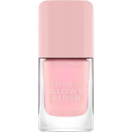 Catrice Dream In Glowy Blush Nail Polish 080 Pink Long-Lasting Shimmering Acetone-Free Vegan Without Microplastic Particles Without Preservatives 10.5ml