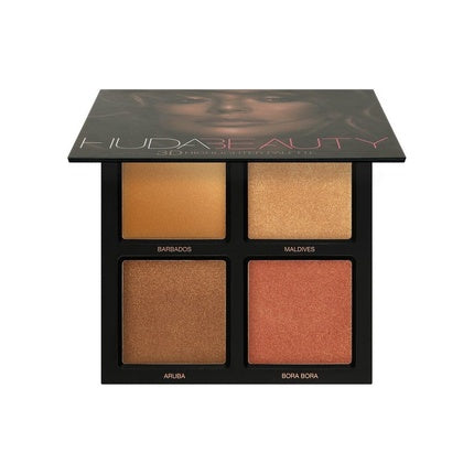 Huda Beauty 3d Bronzing Highlighter Palette Bronze Sands - 315 Grams