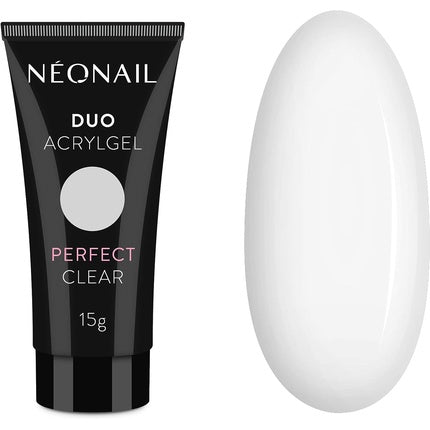 NeoNail Professional Duo Acrylic Gel 15g Nail Extension Artificial Nails Nail Modelling Builder Gel Perfect Clear