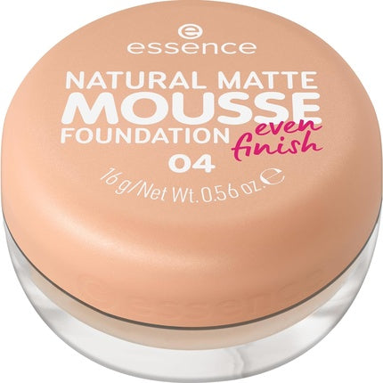 Essence Natural Matte Mousse Foundation