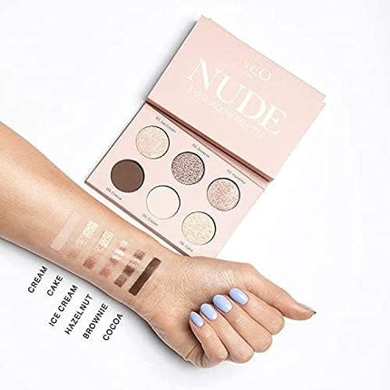 Neo Make Up Nude Eye Shadow Palette 9g
