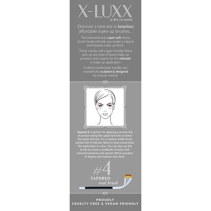 X-Luxx Eyeshadow and Powder Brush No. 4