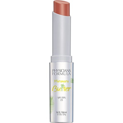 Physicians Formula Murumuru Butter Lip Cream Creamy Lipstick with Moisturizing Butter Blend Essential Fatty Acids and SPF 15 Brazilian Sunset